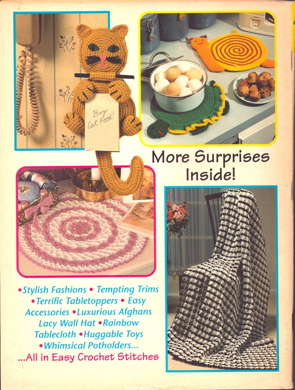 Easy Crochet Magazine Spring 1995 30 Patterns