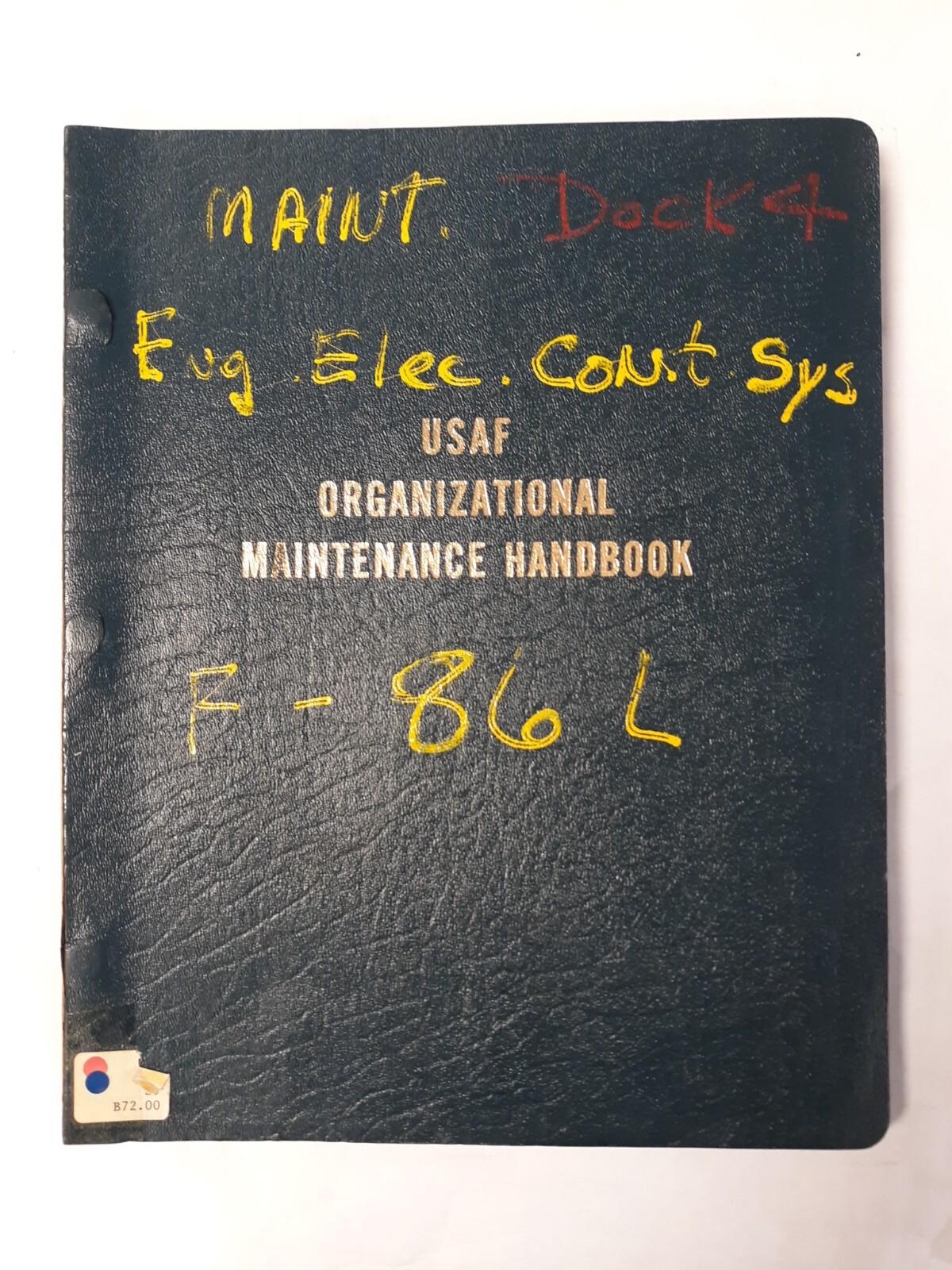 North American F-86L Aircraft Engine Electronic Control System 1957 Original