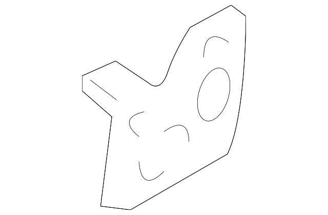 Genuine GM Side Panel Bracket 5480507