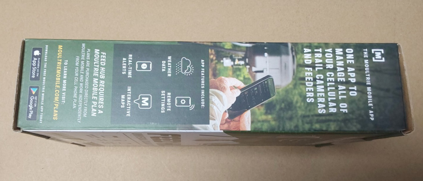 Moultrie Mobile Feed Hub Universal Cellular Timer/Remote Adjust Feed Times - NEW