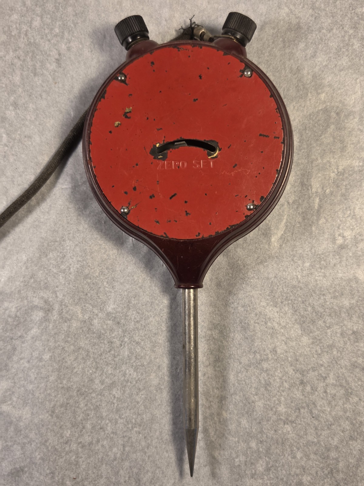 General Electric GE Volt Checker Type DX-1 Voltmeter Dark Red Bakelite - Tested