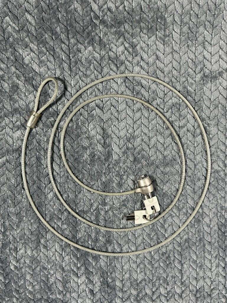 Kensington Laptop Computer Security Cable Lock with Keys