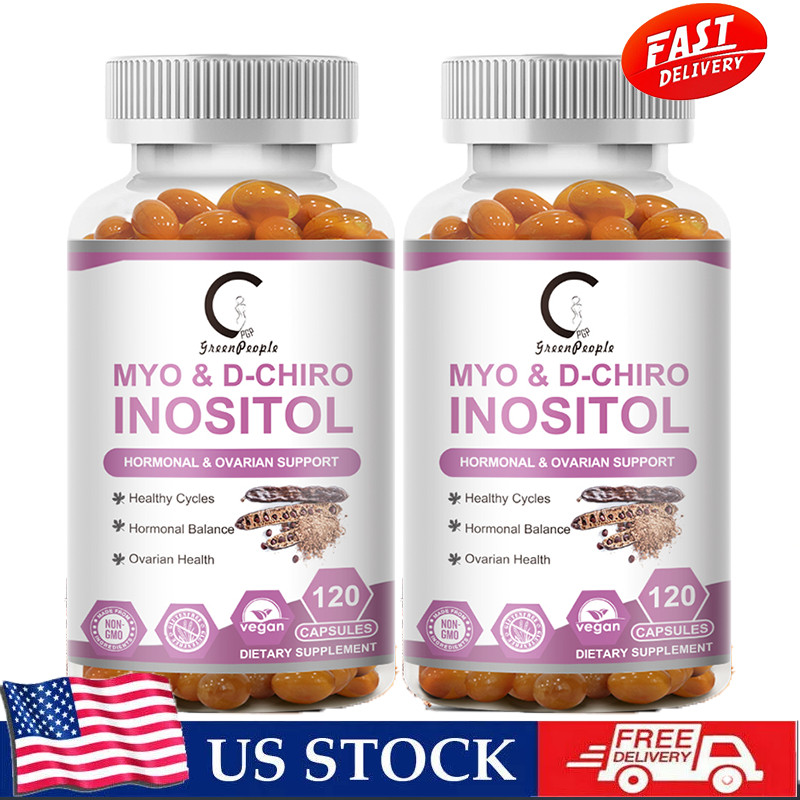 Myo &amp;D-Chiro Inositol Plus, Women Hormone Support, Ovarian Health