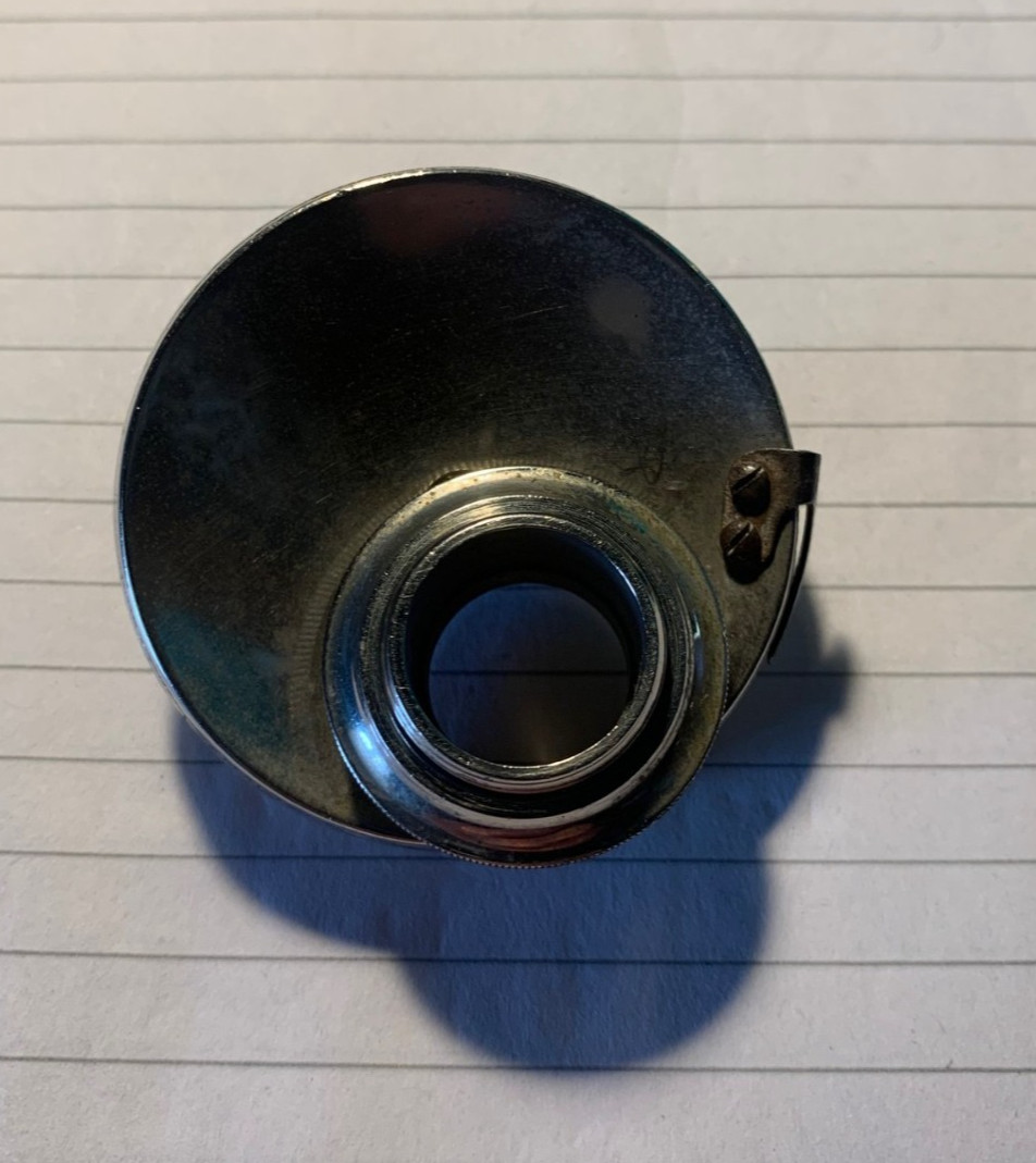 Vintage Microscope Triple Turret Objective Changer - Unbranded