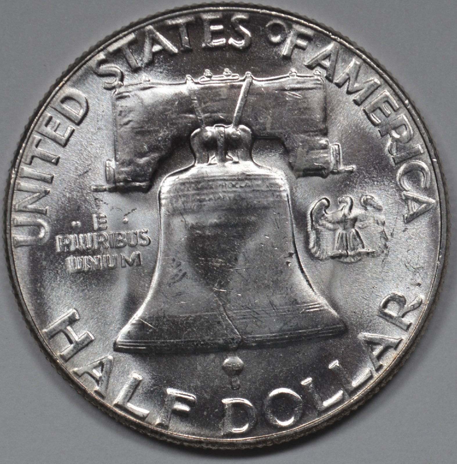 1957 50C Franklin Half Dollar #43S