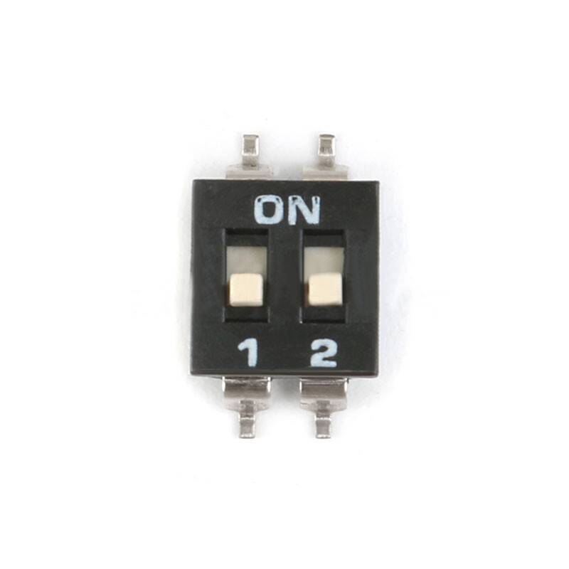 SMD DIP Switch 2.54mm Pitch DIP DIL Switch SPST Gold-plated 1 ~ 8P Toggle Switch