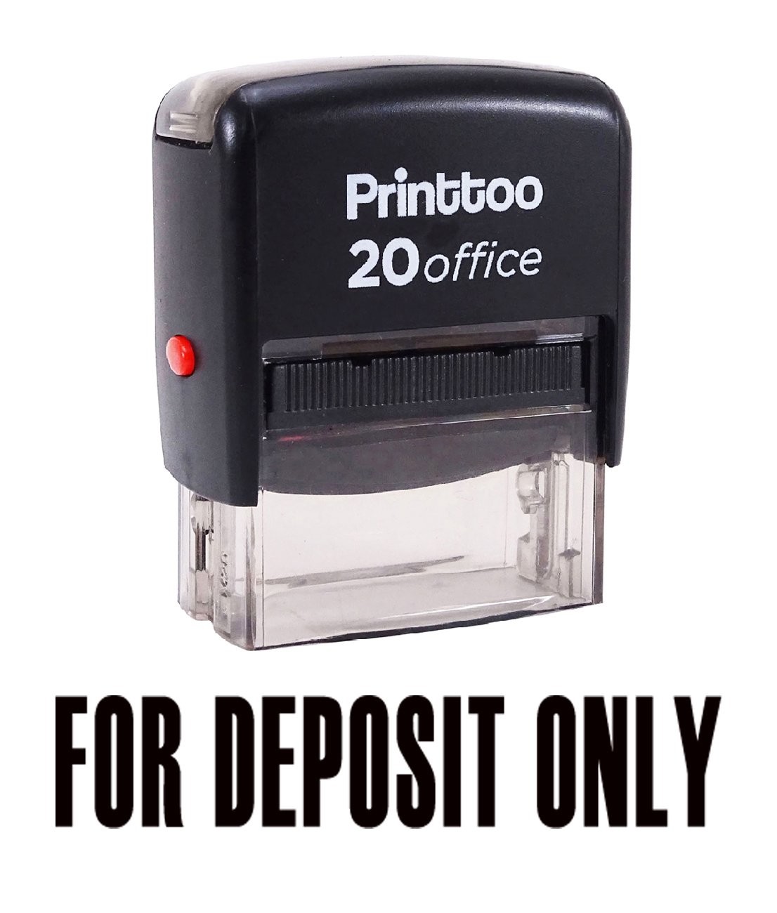 For Deposit Only Self Inking Rubber Custom Stamp Office Stationary Black