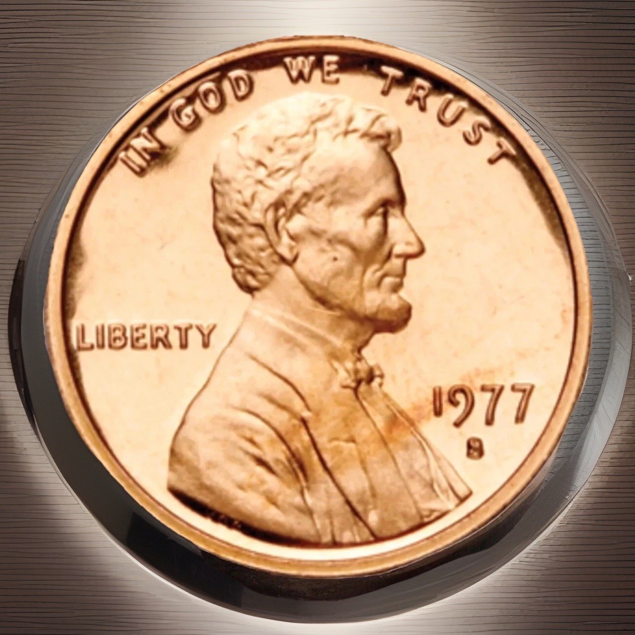 1977-S RED GEM PROOF LINCOLN MEMORIAL CENT BEST VALUE ON EBAY FAST S&H