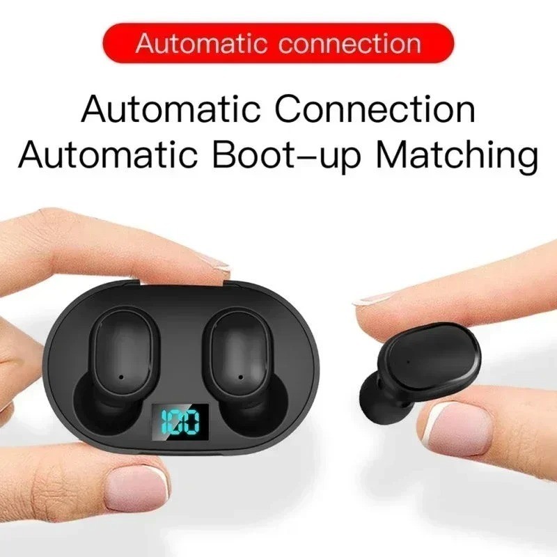 2026 Wireless Bluetooth Earbuds Headphones E6S For iPhone Samsung Galaxy Android
