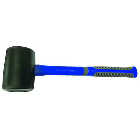 Westward 30Pa82 Rubber Mallet, 15-3/4" L, 32 Oz.