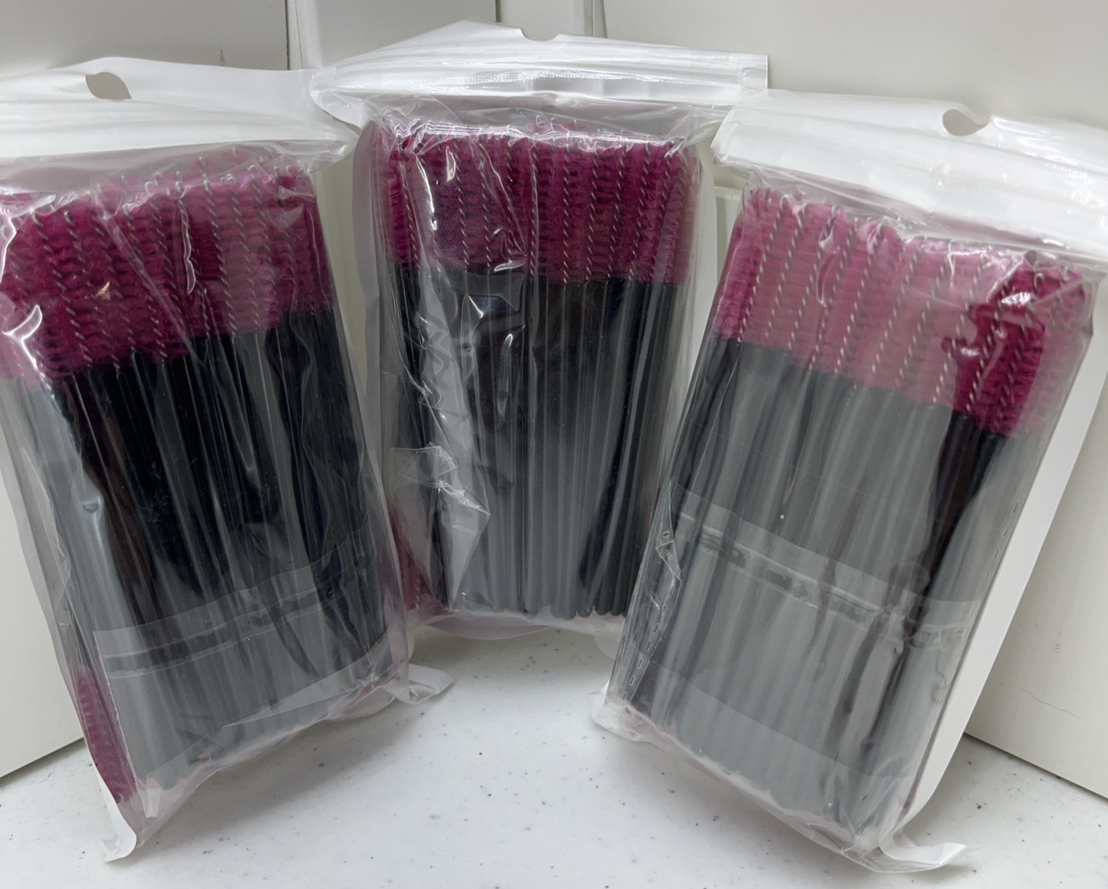 Disposable Eyelash Brush Mascara Wands Applicator Eyebrow Brush Lot of 300