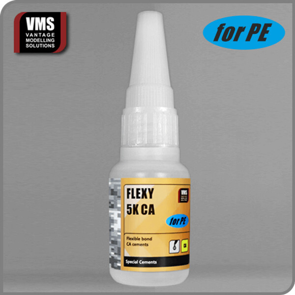 VMS #CM01-PE Flexy 5K CA Glue For Photoetch 20ml