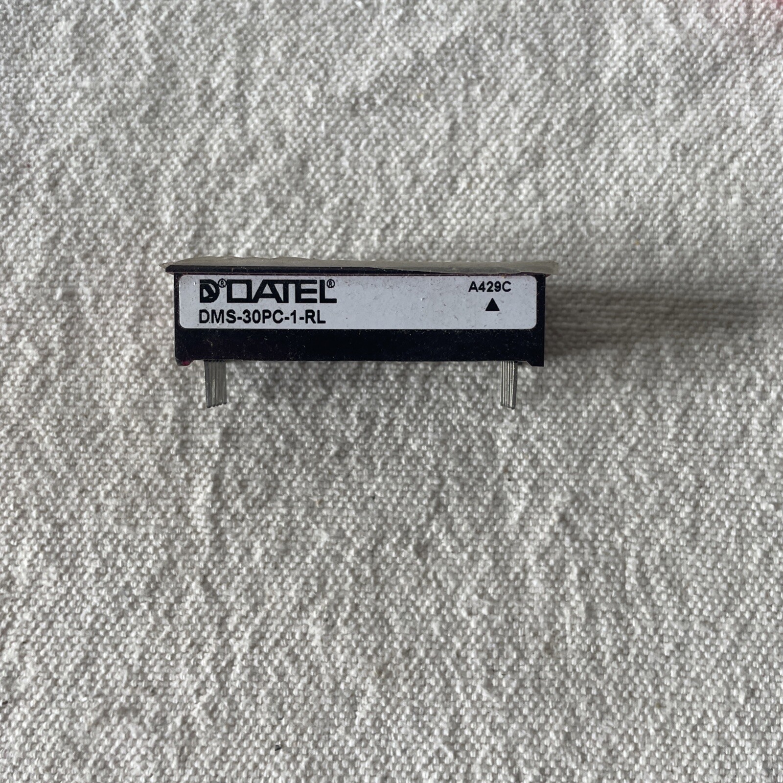 Datel DMS-30PC-1-RL Digital Panel Voltmeter, 3.5 Digit, LED Display, 55mm x 23mm