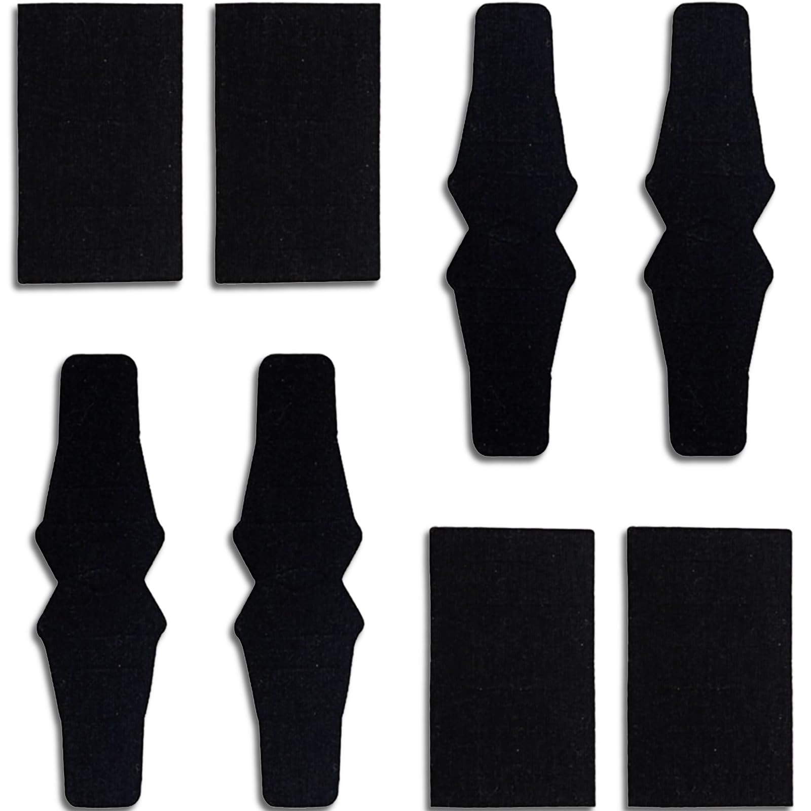 Archery 4 Set Arrow Rest Felt Tape Sticker- anti Slip Sticker Pad Felt for QAD H