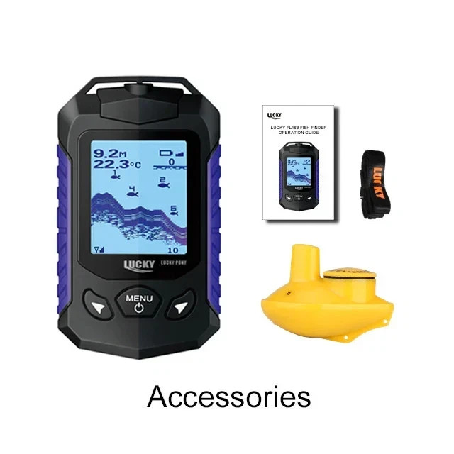 Fish Finder 150m Range, Wireless, Portable Device, Fish, Depth detection, Carp