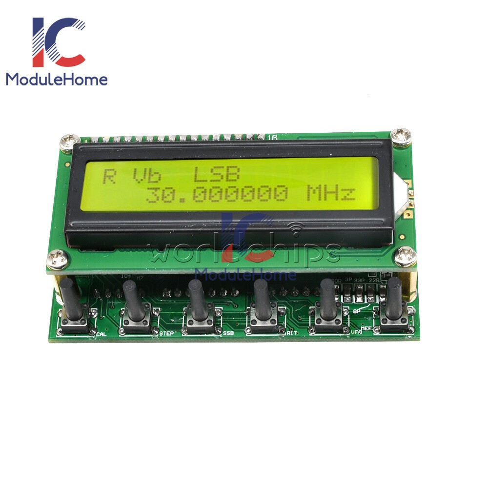 AD9850 6 Bands 0~55MHz DDS Signal Generator Digital HAM Radio RIT VFO SSB