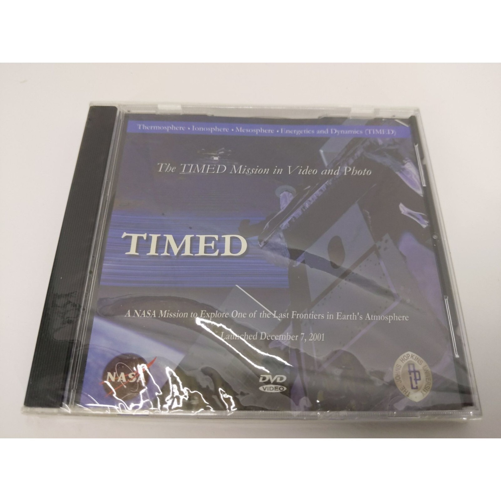 DVD - The TIMED Mission in Video and Photo - 2002 NASA Johns Hopkins