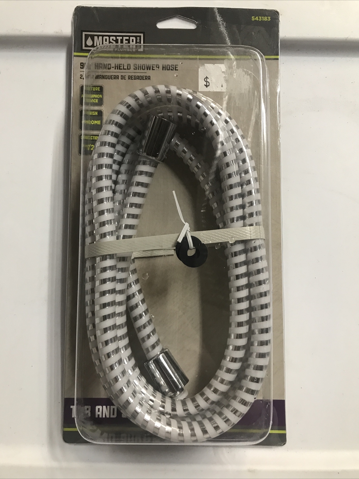 Master Plumber 96” Hand Held Shower Hose 543183