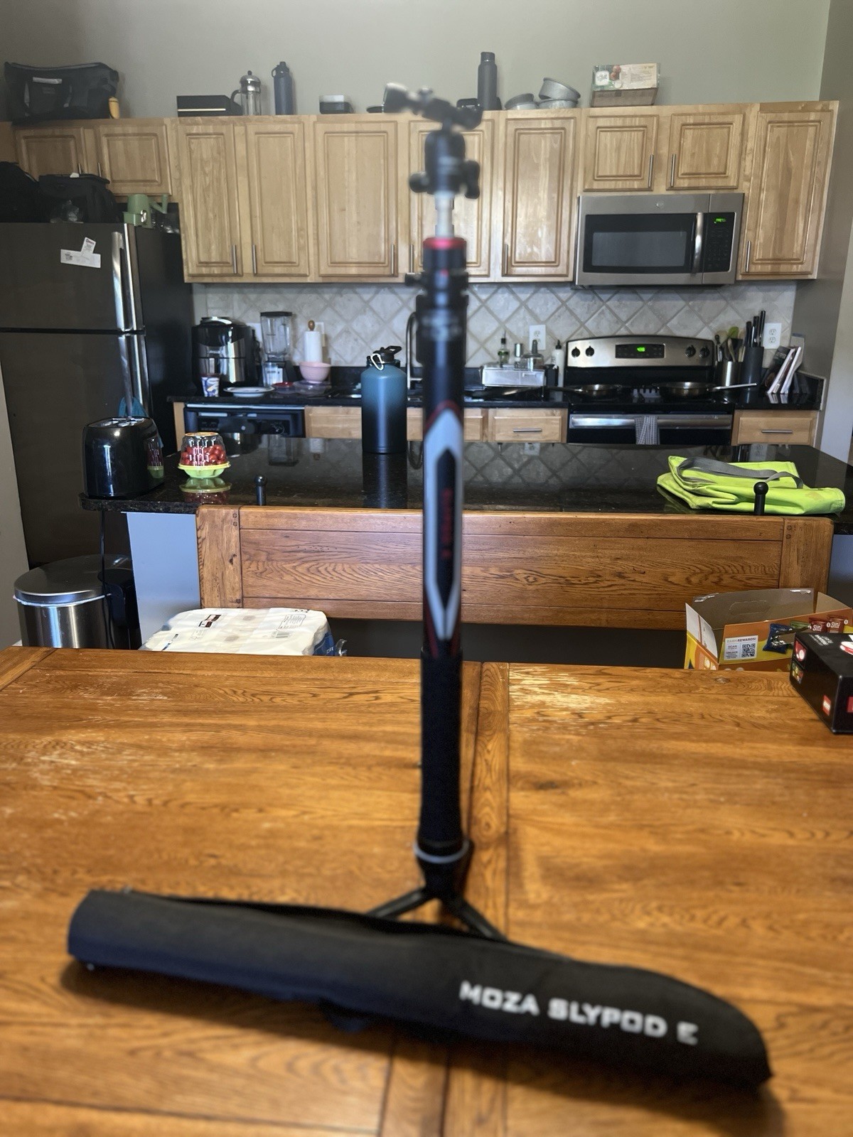 MOZA Slypod E Motorized Monopod Slider DSLR Camera 2-in-1 Complete w/ Case