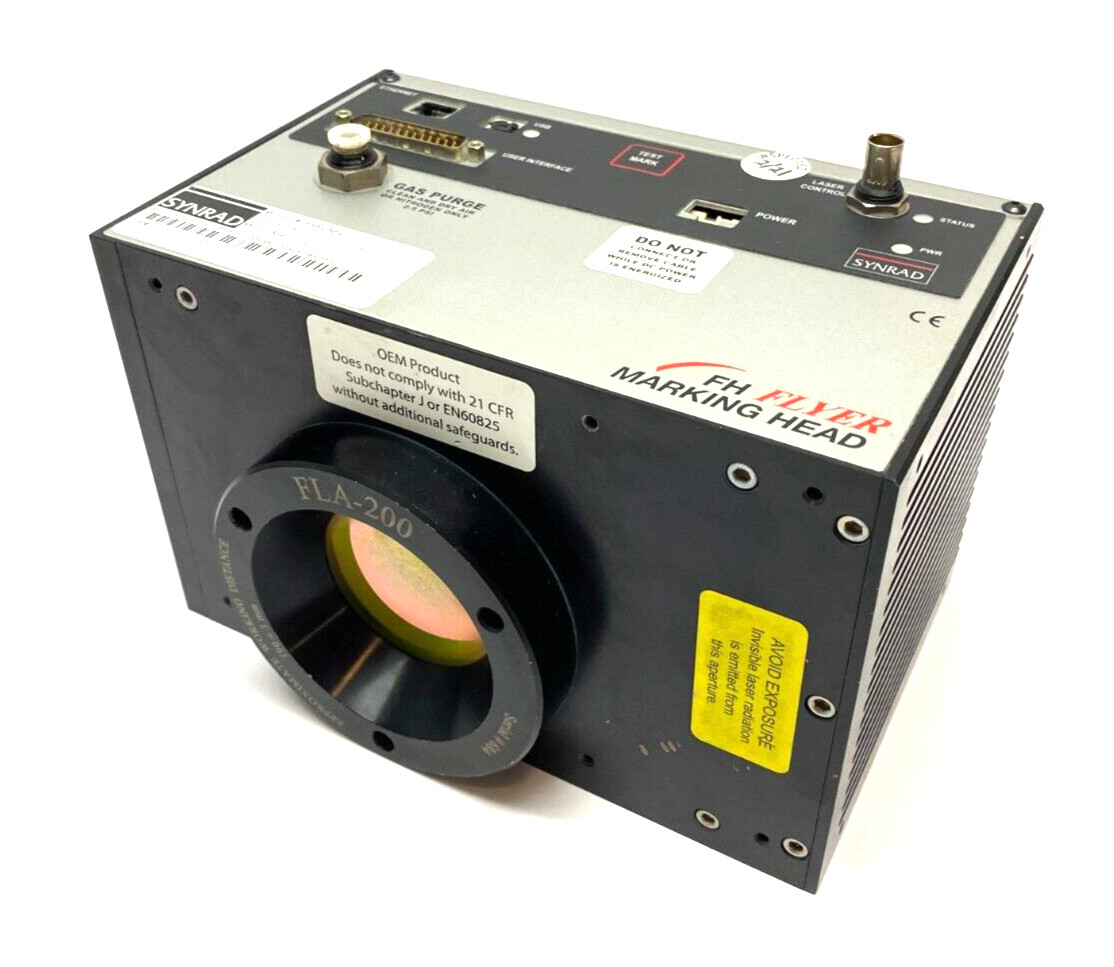Novanta Synrad FHFL30-U FH Flyer 2-Way Scan Marking Head Laser Gauging System