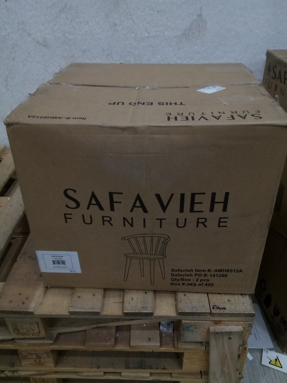 Safavieh BLANCHARD SIDE CHAIR, Reduced Price 2172724034 AMH8512A