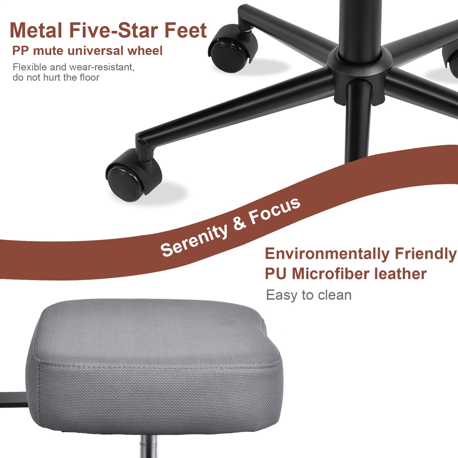 Meditation Cross Legged Armchair, ADHD Chair, Criss Cross Chair for Home Office