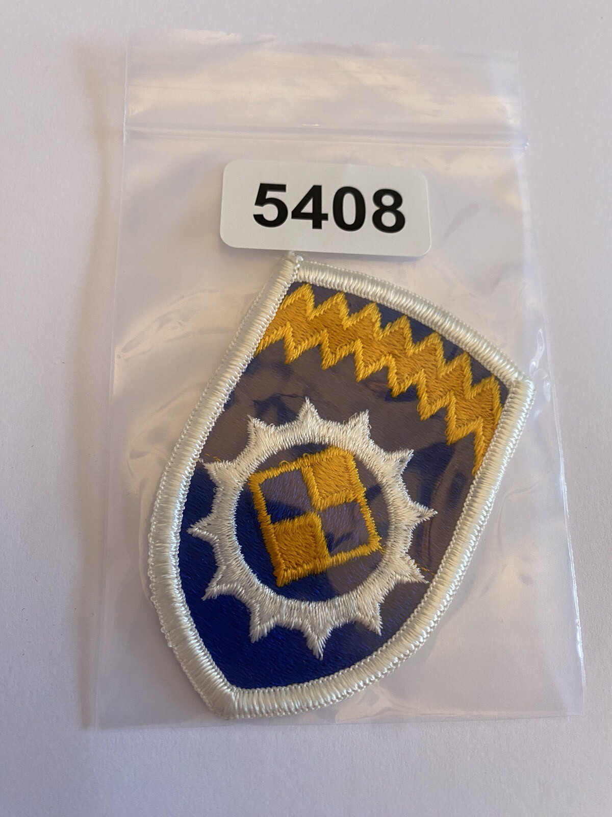 US Army Alaska Support Command Patch Full Color Patch INV5408