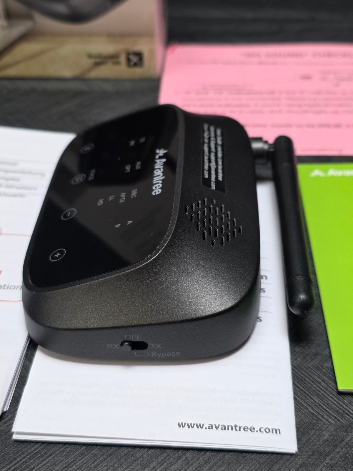 Avantree Oasis Plus Bluetooth Transmitter Receiver BTTC-500P Reciever Only