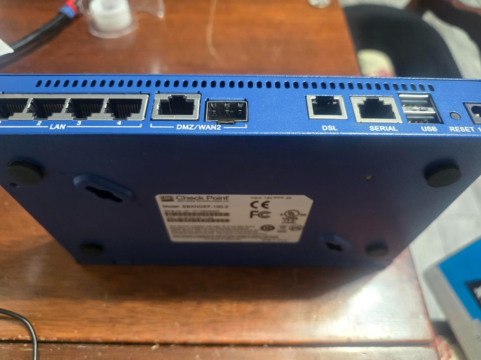 CheckPoint UTM-1 EDGE N ISA SBXNDEF-100-2 New open box