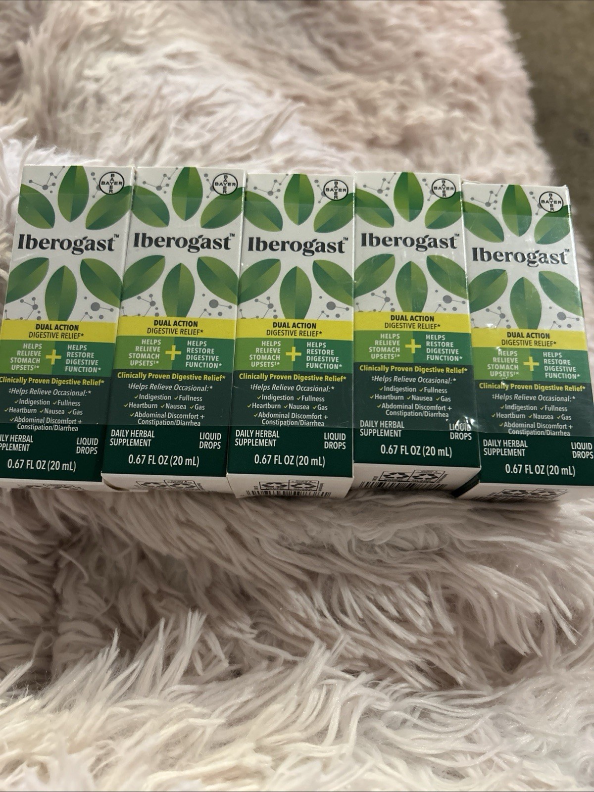 Iberogast Liquid Drops for (Indigestion, Bloating, Gas), 20 mL exp 8/26