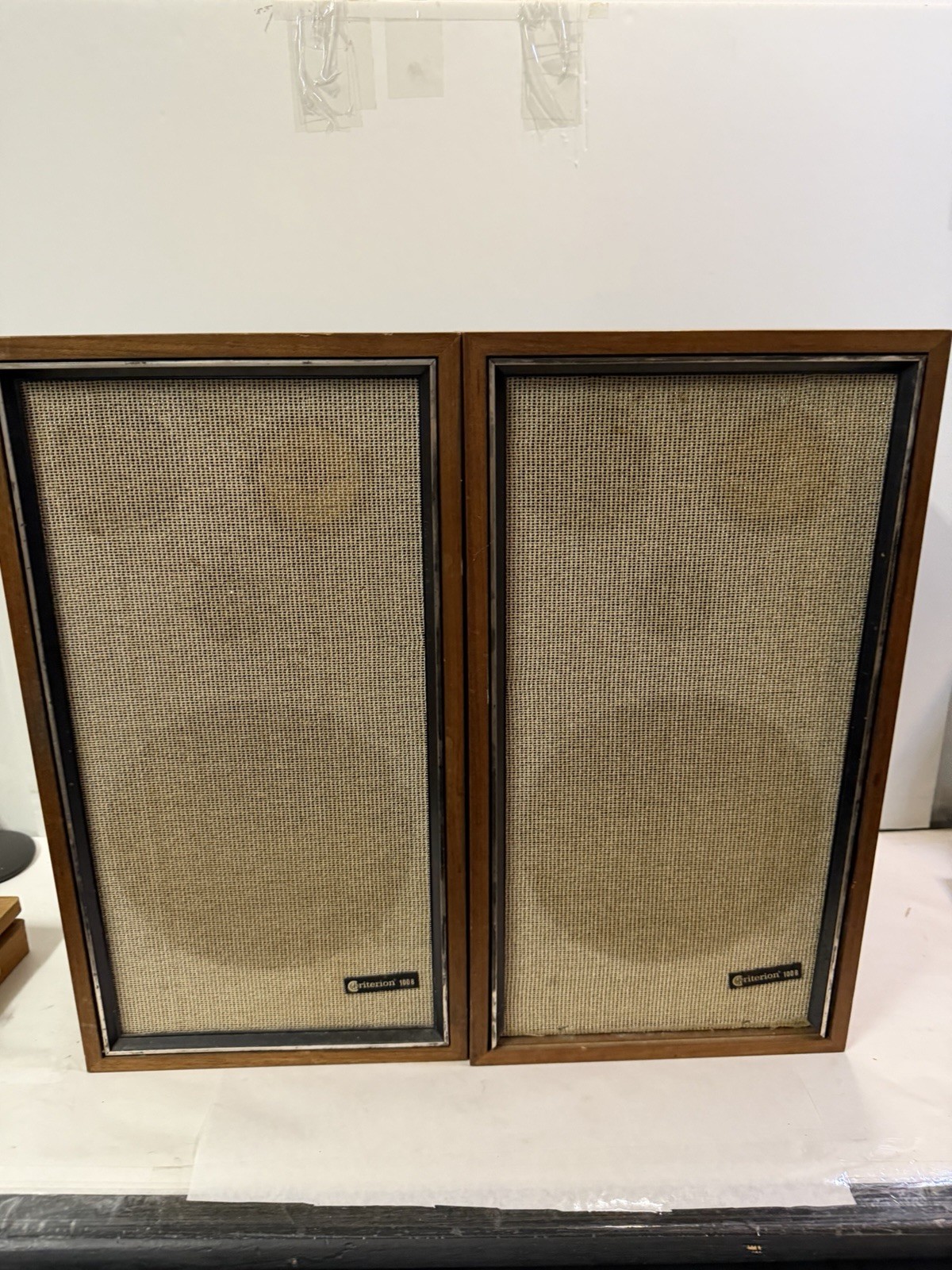 Vintage Criterion 100B Set of Speakers Working
