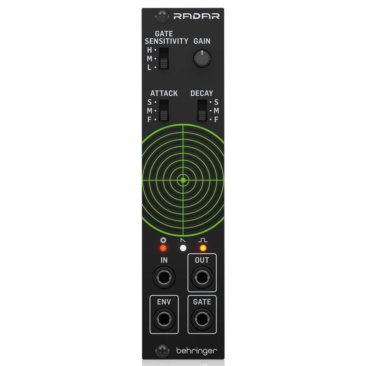 Behringer Radar Eurorack Module with Contact and Pickup Microphones