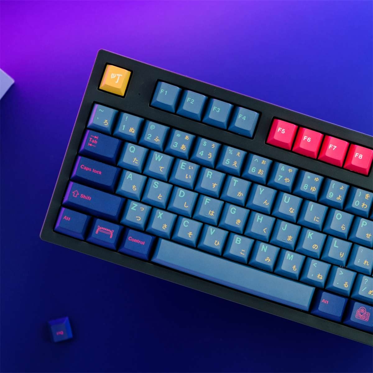 129 Keys Kabuki-Cho Keycap Copy PBT Dye Subs Cherry Profile Keycap Set