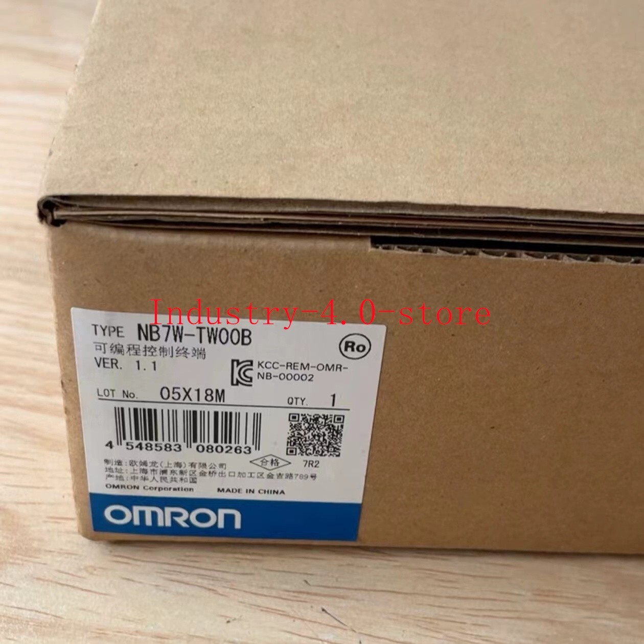 NEW Box Omron NB7W-TW00B  touch screen  new model