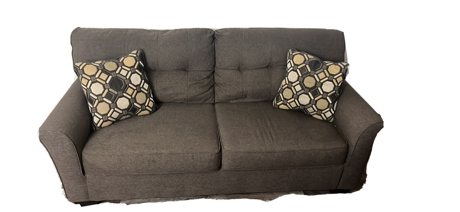 Grey Couch (pillows Included)
