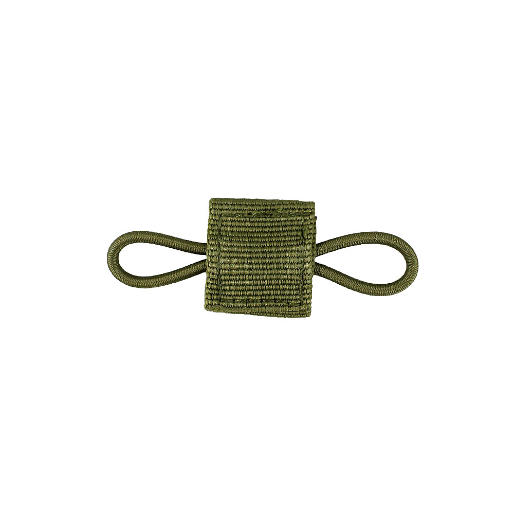 10 Pack Tactical Gear Holder Clip Molle Webbing Dominator Elastic Strings Buckle