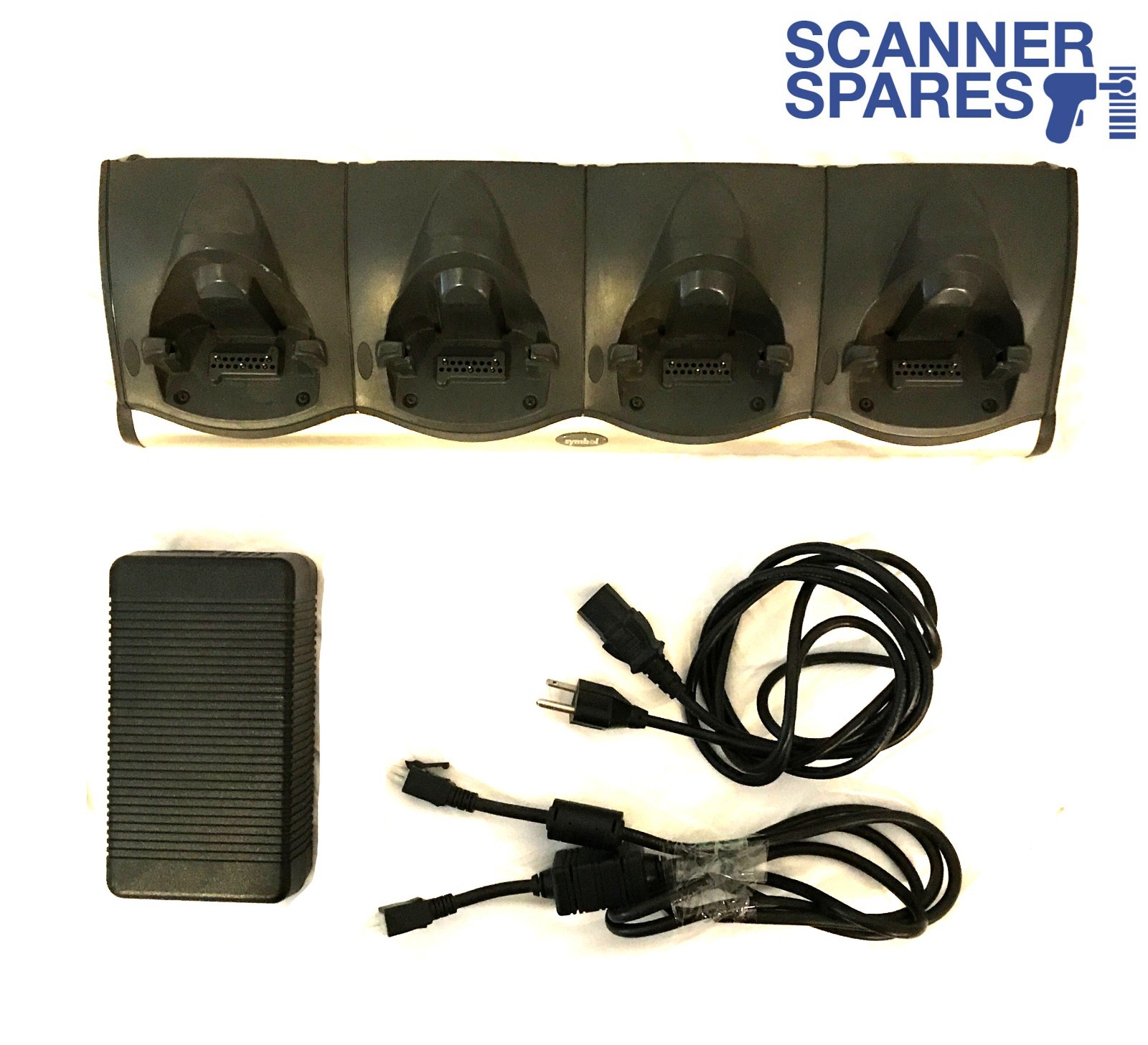 Symbol Motorola MC9190-G90SWJYA6WR Charger 4 Slot Charging Cradle Dock MC9190-G