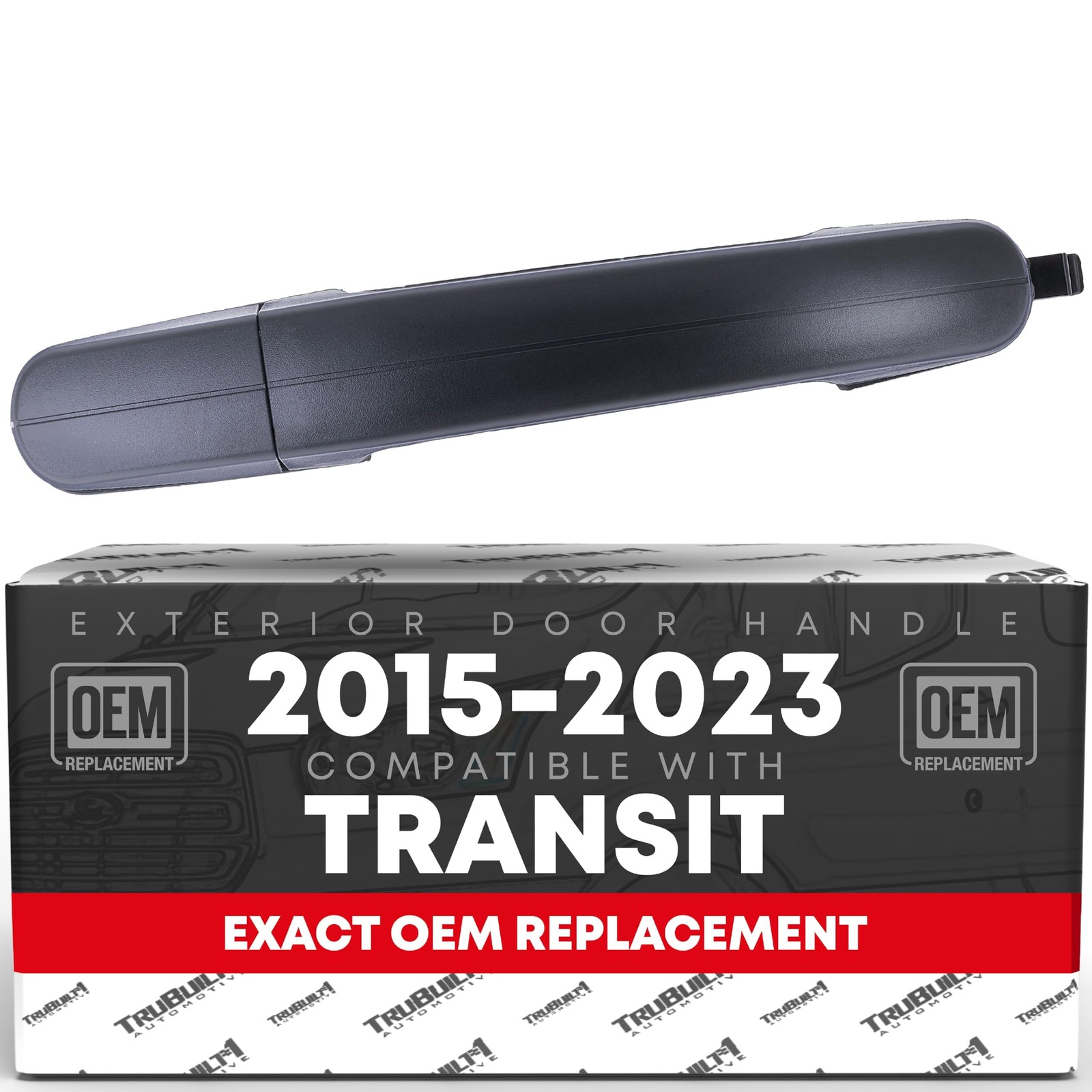 Exterior Door Handle, Right Sliding Door for Ford Transit - Exterior Rear Sli...