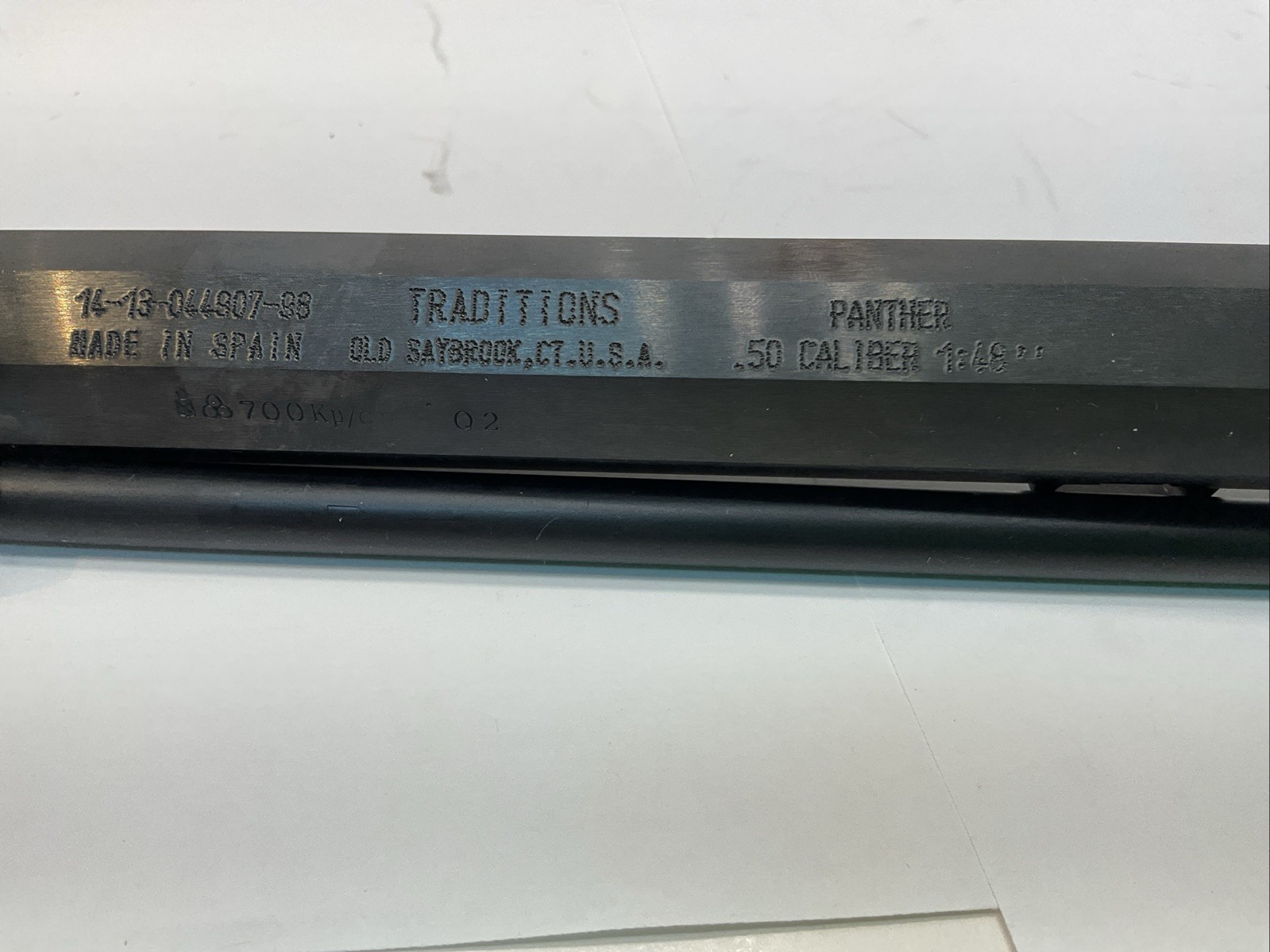 Nice Traditions Panther 50 cal. Muzzleloader Barrel , Great Shape