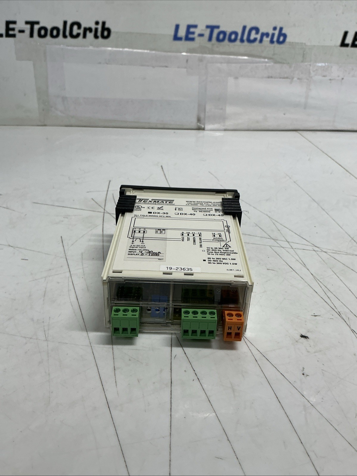 TEXMATE DX-35 DR IP01 Panel Meter AA-062