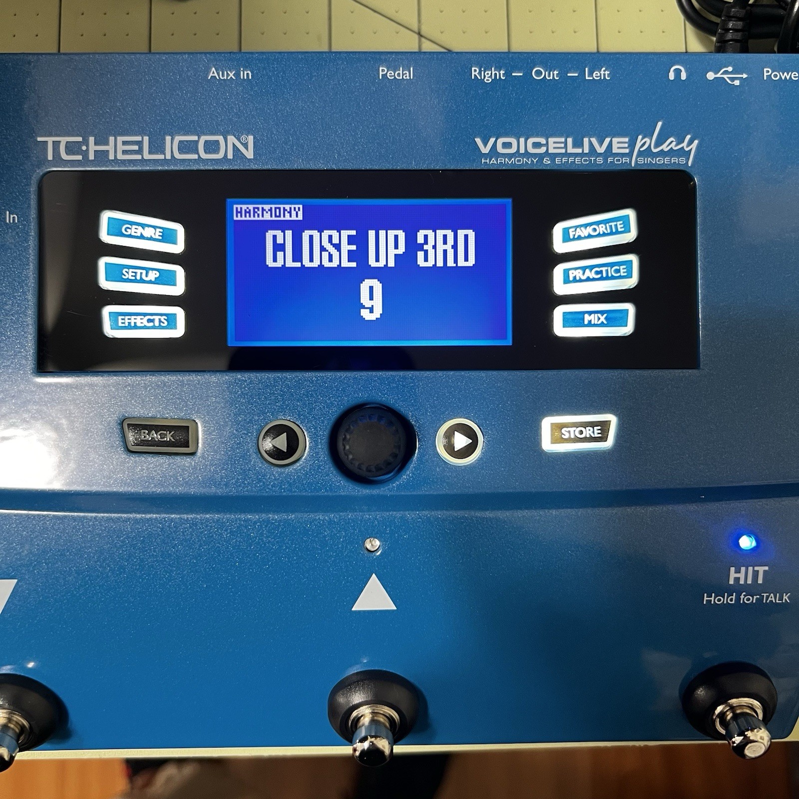 TC-Helicon VoiceLive Play Harmony & Vocal Effects Processor For Singers