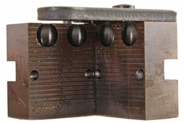 Lyman Muzzleloading 2 Cavity 0.457 Round Ball Mould (45 Ruger)