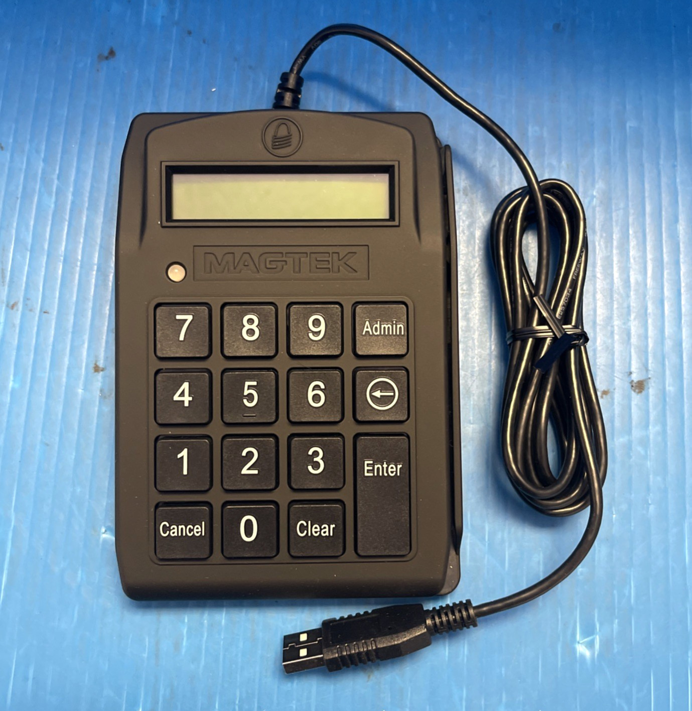 Magtek 21087008 Dynapad SCRA USB Numeric Keypad and Magnetic Card Reader
