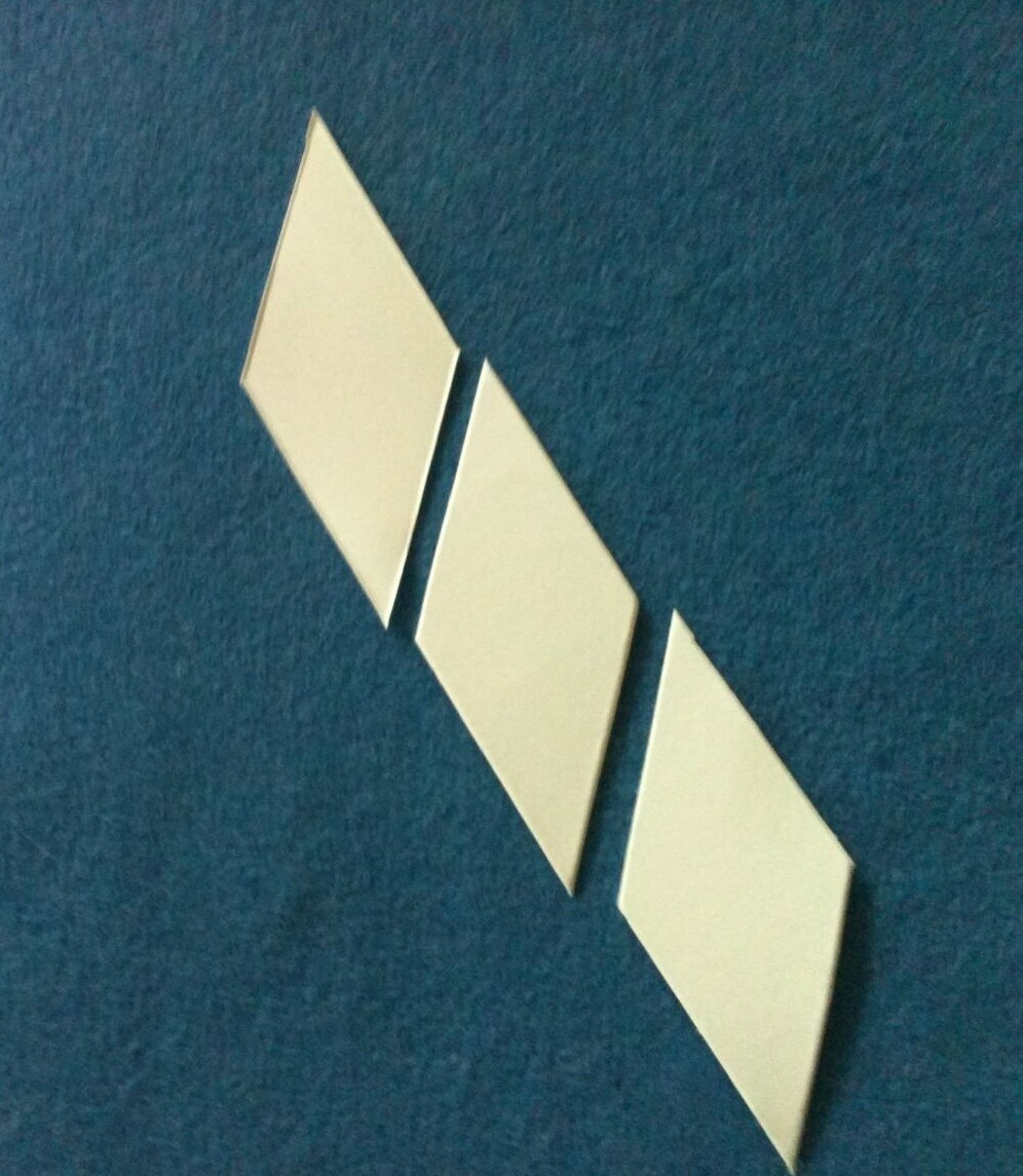 ALL QUILTY - 325 Shapes 1 3/8" Diamonds English Paper Piecing Templates
