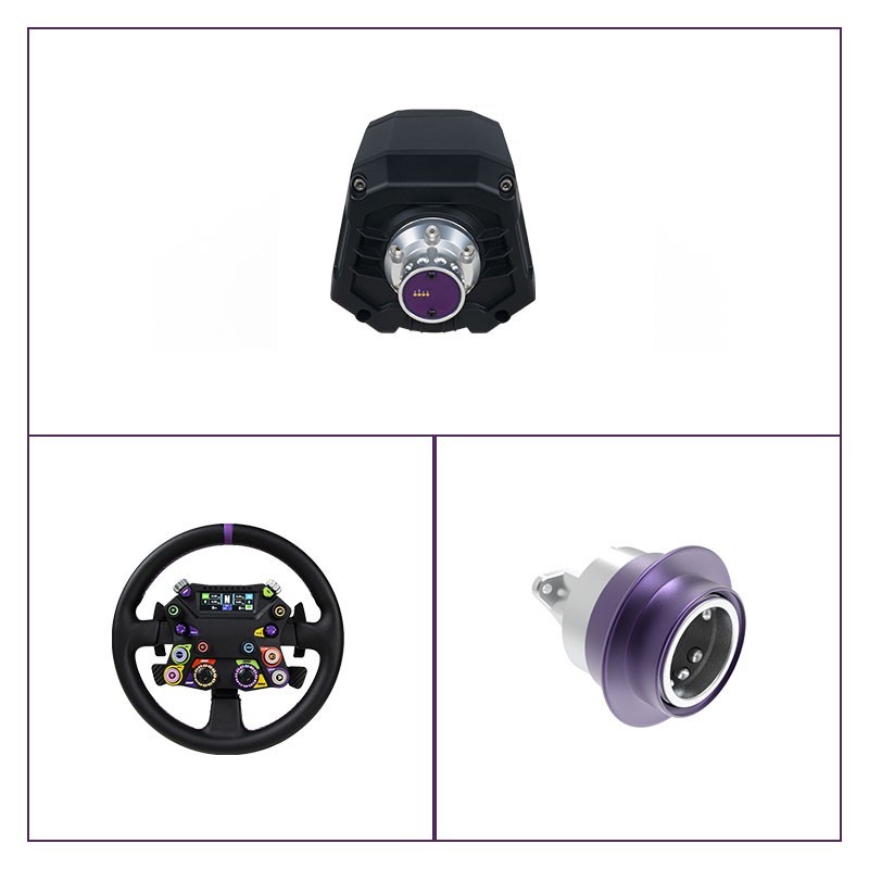 CONSPIT ARES APEX 8Nm Wheel Base + 12.2" Steering Wheel + CDR Quick Release