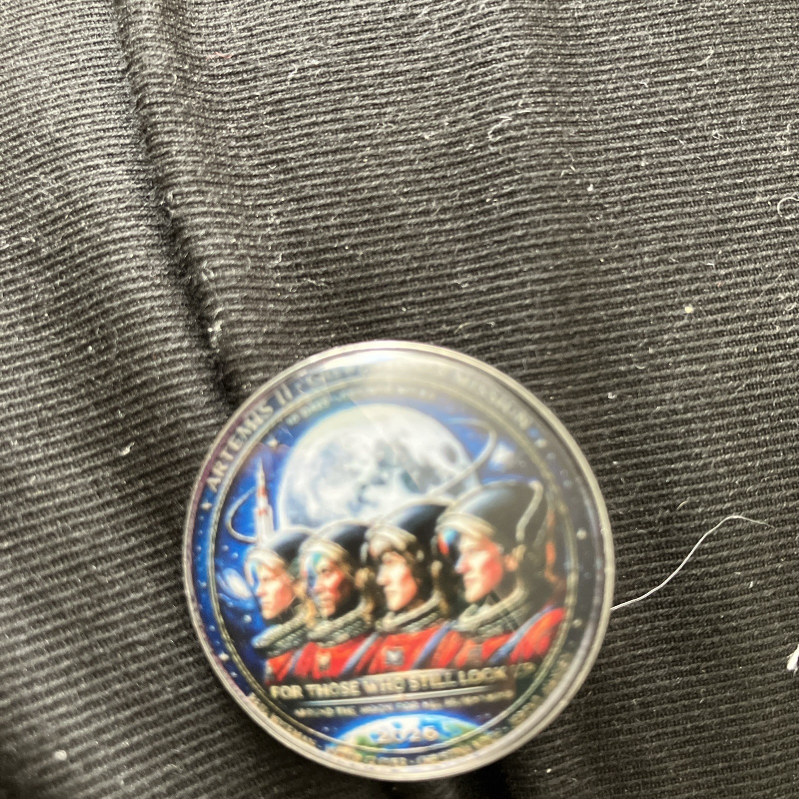 Artemis II Return To The Moon  Badge