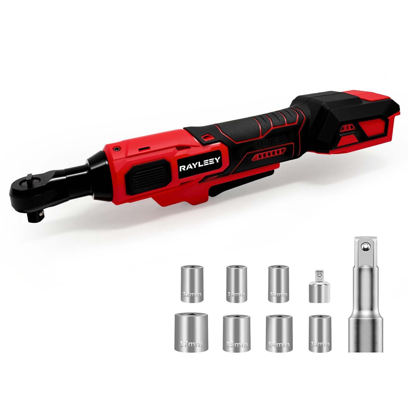 3/8" Cordless Ratchet Wrench for Milwaukee 18V Battery, For Battery