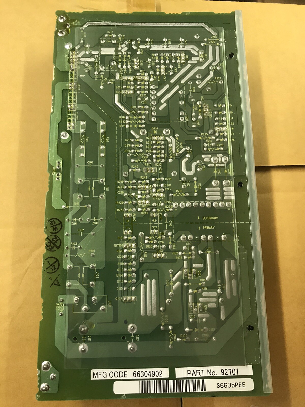 NEC / Nitsuko 92701 Power Supply Board For 28i