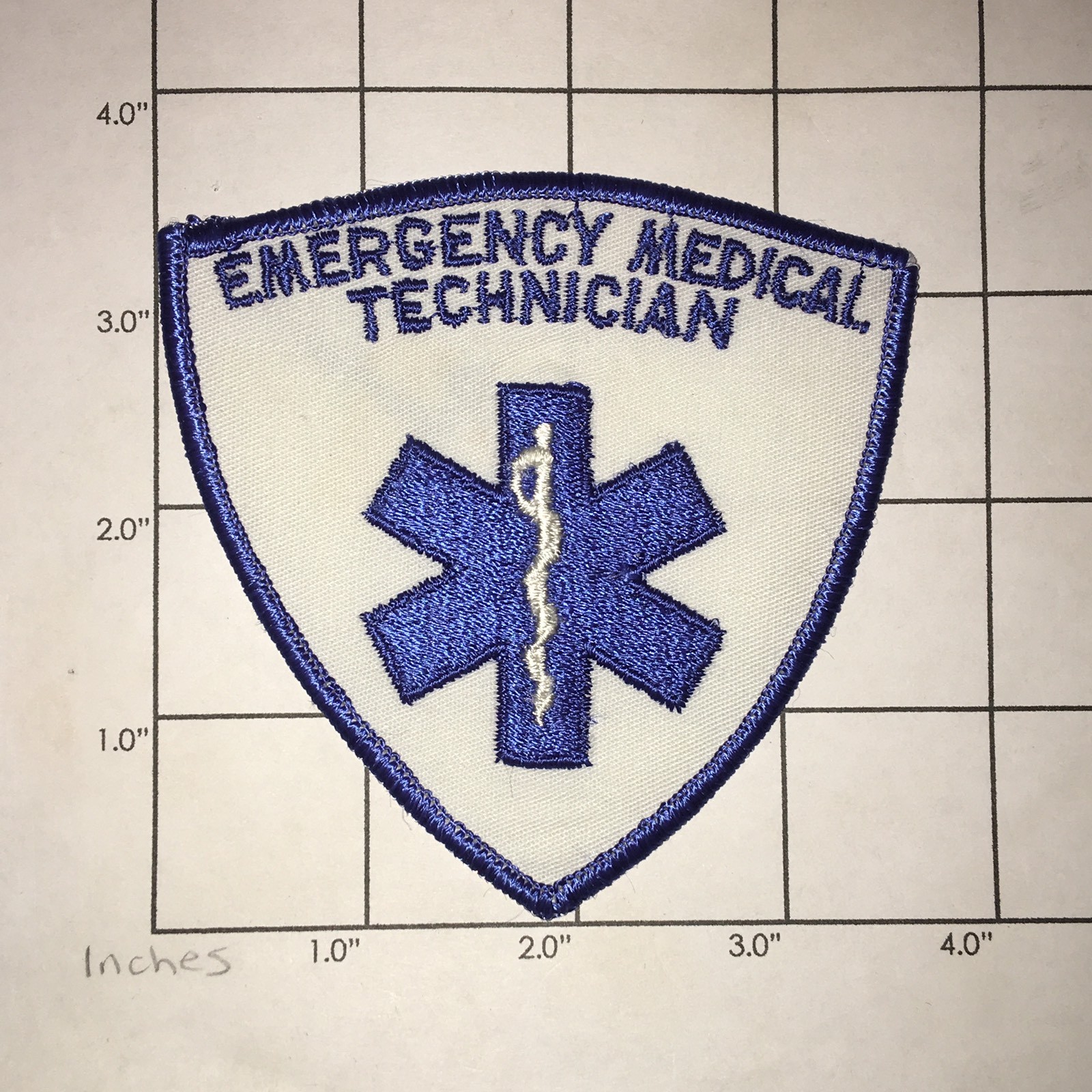 Emergency Medical Technician Patch - Vintage