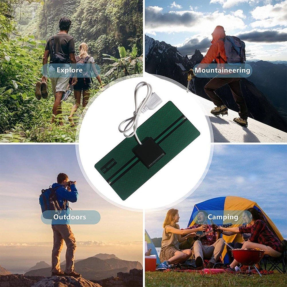Efficient 5V Solar Phone Charger with Wide Compatibility for Adventurers